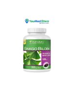 Ginkgo Biloba Trunature 120mg chai 300 viên hỗ trợ chức năng tuần hoàn