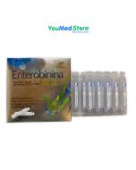 Men tiêu hóa Entertrobinina Gold hộp 4 vỉ x 5 ống 10ml hỗ trợ điều trị rối loạn hệ vi sinh đường ruột