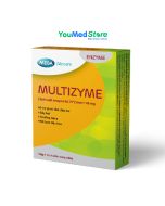 Viên uống Multizyme hỗ trợ tăng cường tiêu hoá Mega We Care hộp 1 vỉ x 4 viên nang cứng
