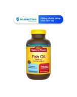 Dầu cá Nature Made Fish oil Omega 3 1200mg bổ sung EPA và DHA của Mỹ lọ 200 viên