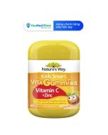 Kẹo dẻo bổ sung vitamin C và kẽm cho bé Nature's Way Kids Smart Vita Gummies Vitamin C (Hộp 60 viên)