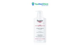Sữa rửa mặt pH5 Eucerin Facial Cleanser PH5 Sensitive Skin làm sạch sâu (chai 100ml hoặc 400ml).