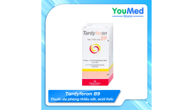 Tardyferon B9 thuốc dự phòng thiếu máu do thiếu sắt và acid folic (hộp 30 viên)