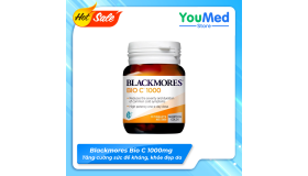 Viên uống Blackmores Bio C 1000mg Úc bổ sung Vitamin C tăng cường sức đề kháng, khỏe đẹp da (Lọ 31 viên)