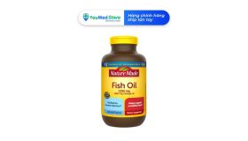 Dầu cá Nature Made Fish oil Omega 3 1200mg bổ sung EPA và DHA của Mỹ lọ 200 viên
