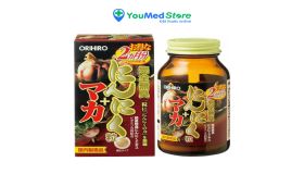 Viên uống Tỏi Không Mùi Maca Orihiro chai 180 Viên hỗ trợ tăng cường đề kháng, cải thiện sinh lý cho nam và nữ