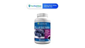 Trunature Blueberry Extract 1000 mg chai 200 viên hỗ trợ tăng cường hệ miễn dịch, cải thiện trí nhớ và não bộ