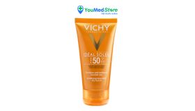 Kem chống nắng Vichy thoáng nhẹ không bóng dầu SPF 50 Ideal Soleil Dry Touch SPF 50 (tuýp 50ml).