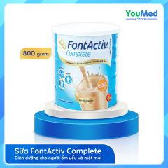 Sữa Fontactiv Complete 800 gram - Dinh dưỡng cho người ốm yếu và mệt mỏi