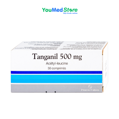 Thuốc Tanganil 500mg Pierre Fabre hỗ trợ điều trị cơn chóng mặt (3 vỉ x 10 viên)